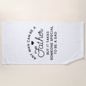 Serviette De Plage Conception de devis papa spécial (Devant)
