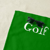 Serviette De Plage Conception de golf (En situation)