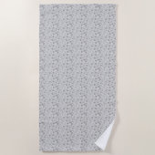 Serviette De Plage conception de maillage Fifty (Devant)