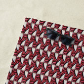 Serviette De Plage Conception de motif géométrique abstrait moderne 1 (En situation)