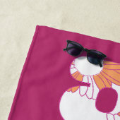 Serviette De Plage Conception de mots mariés, Hippie Boho, Bacheloret (En situation)