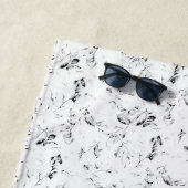 Serviette De Plage conception de point Quarante et un (En situation)