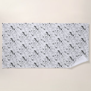 Serviette De Plage conception de point Quarante-trois