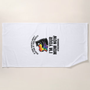 Serviette De Plage Conception de T-Shirt vintage Fière Ourse Maman Gr