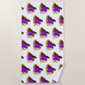 Serviette De Plage Conception des dés de série (Devant)