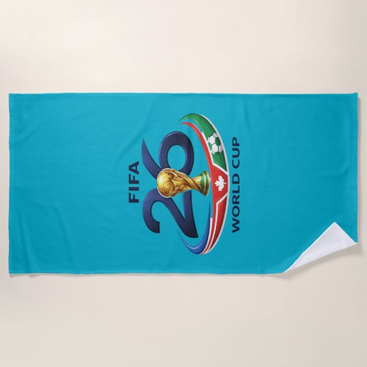 Serviette de plage — Conception d'été tropical 202 (Devant)