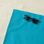 Serviette de plage — Conception d'été tropical 202 (En situation)