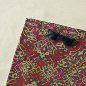 Serviette De Plage Conception Motif De Tapis Oriental, Traditionnelle (En situation)