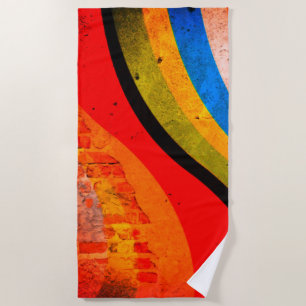 Serviette De Plage Conception par bandes