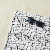 Serviette De Plage conception sèche Quinze (En situation)