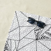 Serviette De Plage conception verticale cent deux (En situation)