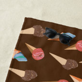 Serviette De Plage cônes de crème glacée (En situation)