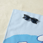 Serviette De Plage Confort et sécurité | Charlie & Snoopy Hug (En situation)