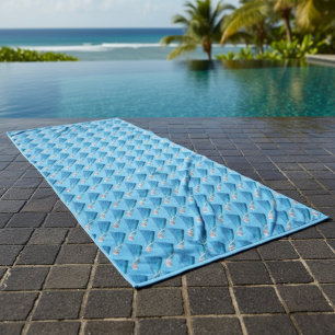 Serviette De Plage Congelé
