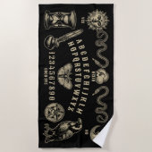 Serviette De Plage Conseil de discussion Communication de l'esprit (Devant)