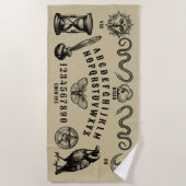 Serviette De Plage Conseil de discussion Communication de l'esprit (Devant)