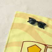 Serviette De Plage Console de jeu d'arcade haute (En situation)