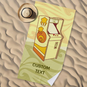Serviette De Plage Console de jeu d'arcade haute