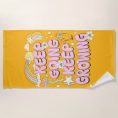 Serviette De Plage Continuer à croître (Devant)