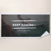 SERVIETTE DE PLAGE CONTINUER LA ROUTE (Devant)