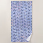 Serviette De Plage Continuez (Devant)