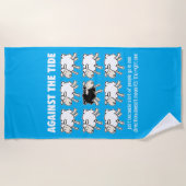 Serviette De Plage Contre la Marée (Devant)