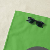 Serviette De Plage Contrôleur de jeu vidéo vert (En situation)