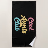 Serviette De Plage Cool Aunts Club II (Devant)
