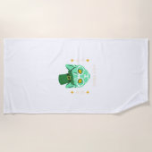 Serviette de plage Cool Cat (Devant)