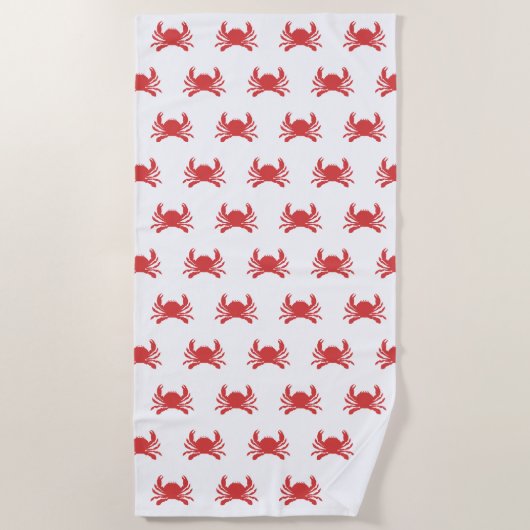 Serviette De Plage Copie de crabe (Devant)