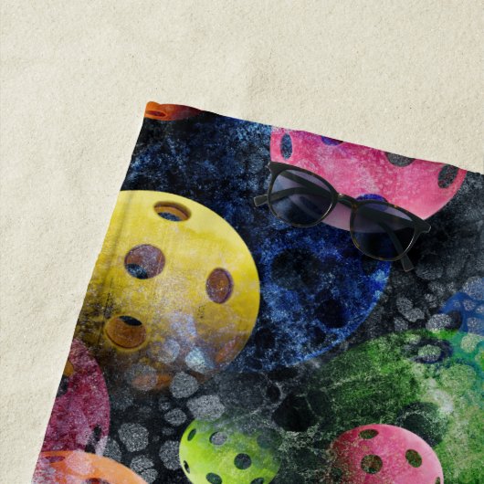 Serviette De Plage Copie de Pickleball (En situation)