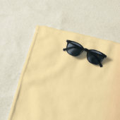 Serviette De Plage Coq rustique (En situation)