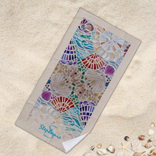Serviette De Plage Coque personnalisée