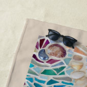 Serviette De Plage Coque personnalisée (En situation)