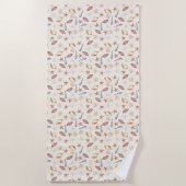Serviette De Plage Coquillages (Devant)