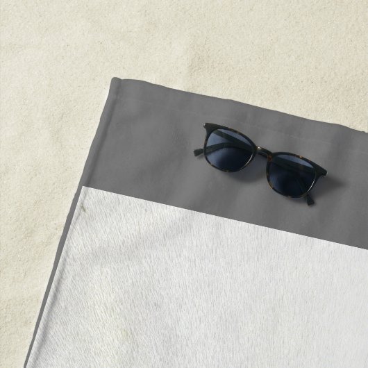 Serviette De Plage Coquillages de Long Island (En situation)