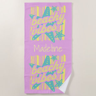 Serviette De Plage Coquillages Fantaisistes de Plage