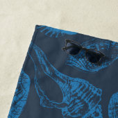 Serviette De Plage Coquilles marines tropicales (En situation)