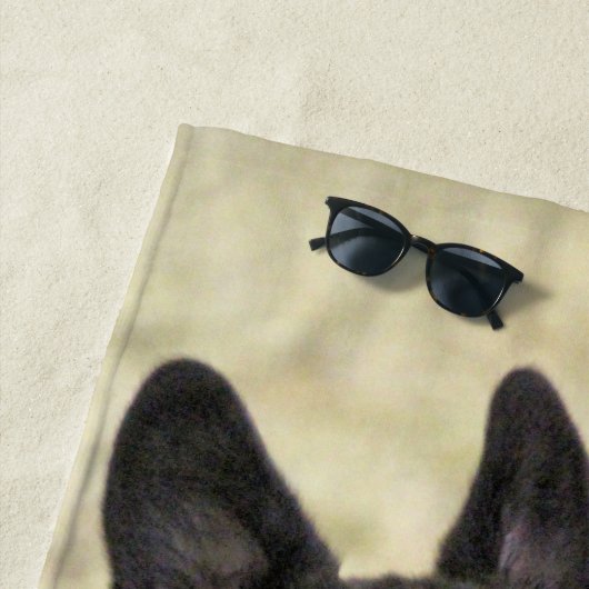 Serviette De Plage Corgi (En situation)