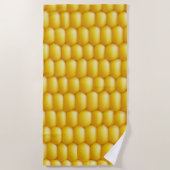 Serviette De Plage Corn Cob Arrière - plan (Devant)