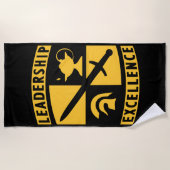 Serviette De Plage Corps d'instruction des officiers de réserve du RO (Devant)