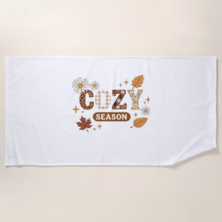 Serviette De Plage Cosy Season T-Shirt surdimensionné