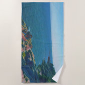 Serviette De Plage Côte acadienne (Devant)