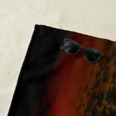 Serviette De Plage Coucher de soleil avant la tempête (En situation)