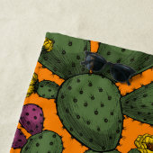 Serviette De Plage coucher de soleil du désert (En situation)