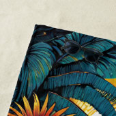 Serviette De Plage Coucher de soleil tropical (En situation)