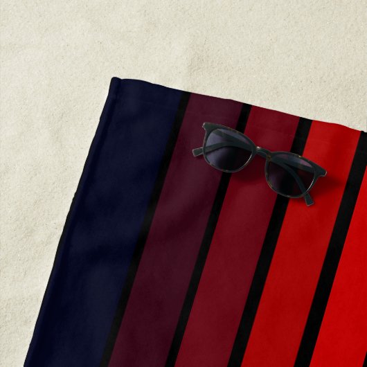 Serviette De Plage Coucher du soleil (En situation)