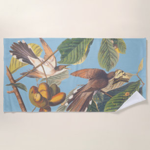 Serviette De Plage Coucou à bec jaune Audubon