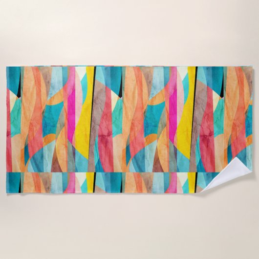Serviette De Plage Couleur (Devant)