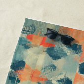 Serviette De Plage Couleur (En situation)